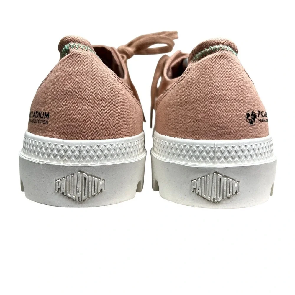 Palladium Earth Collection Mens Sneaker Bumper Toe Lug Soles Low Top Rose Sz 12